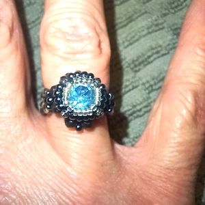 Handcrafted Beaded ring